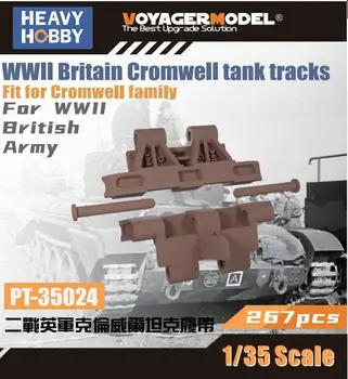 Ağır Hobi PT - 35024 1/35 Ölçekli İKINCI dünya savaşı İngiltere Cromwell tankı parçaları