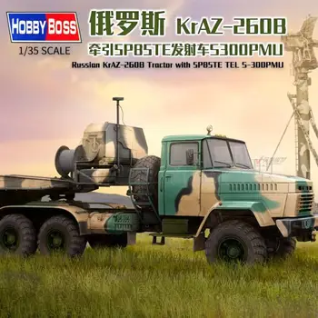 Hobbyboss 1/35 85511 Rus Kraz-260B Trachor w / 5PB5TE Tel S - 300PMU model SETİ