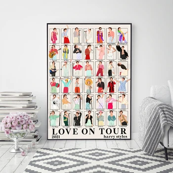 Klasik Aşk Tur Posterler Pop Şarkı Kültürü Soyut Minimalist Tuval Boyama Dans Duvar Sanatı Baskılar Resimleri Ev Dekorasyon