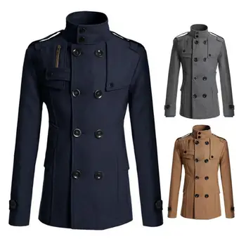 Muhteşem ceket resmi erkek ceket uzun hırka iş kış ceket